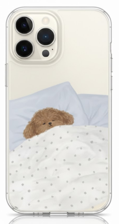 Coques Duo - Chien et Chat au lit