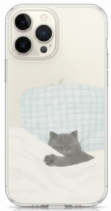 Coques Duo - Chien et Chat au lit